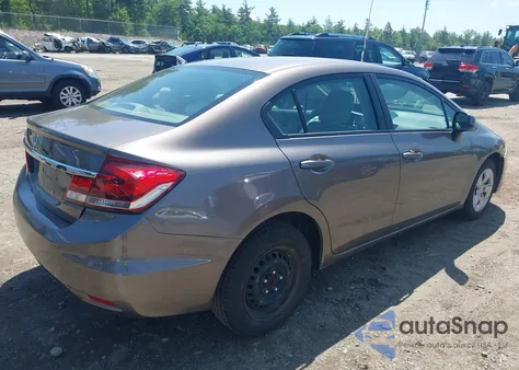 2013 Honda Civic Lx from USA, damaged, VIN 2HGFB2F58DH593449